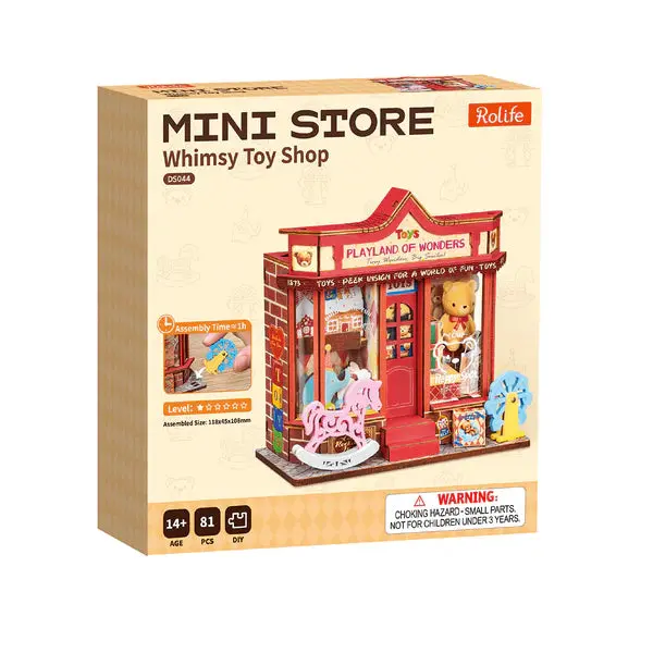 Robotime Diy Mini Store Whimsy Toy Shop 1