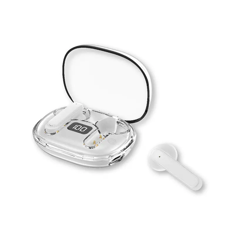 Philex True Wireless Earbuds With Charging Case And Led Display 300Mah (White) 1