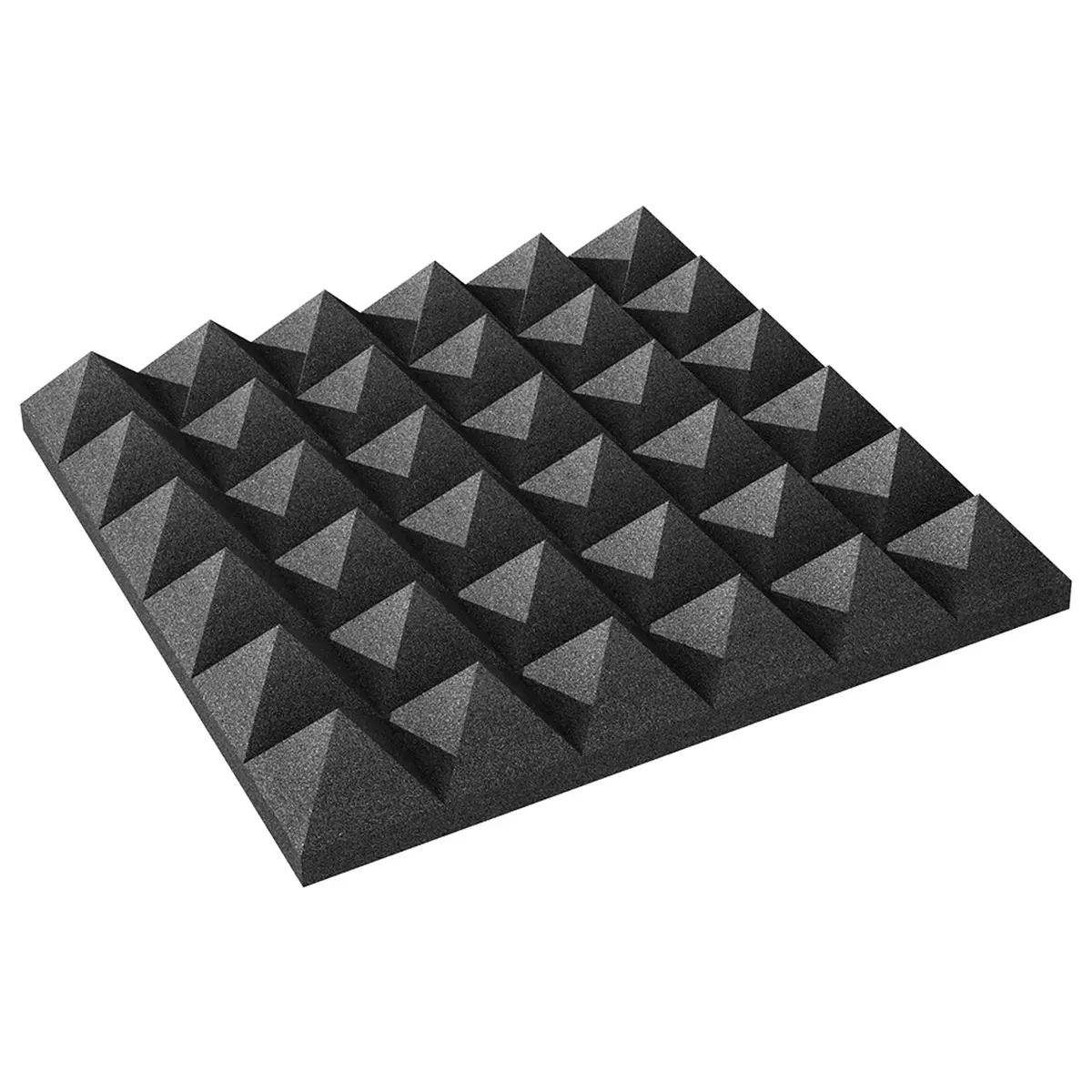 Auralex Studiofoam Pyramid Panels 12Pack (Charcoal) 2