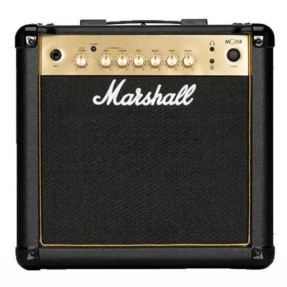 Marshall Mg15gr 2-Channel 37.5Cm Amplifier 15W Amp Speaker With Reverb For Guitar 1