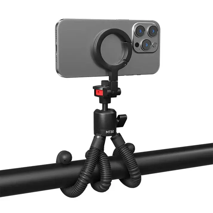 Ulanzi Mt30 Flexible Tripod With Magnetic Carabiner T137 2