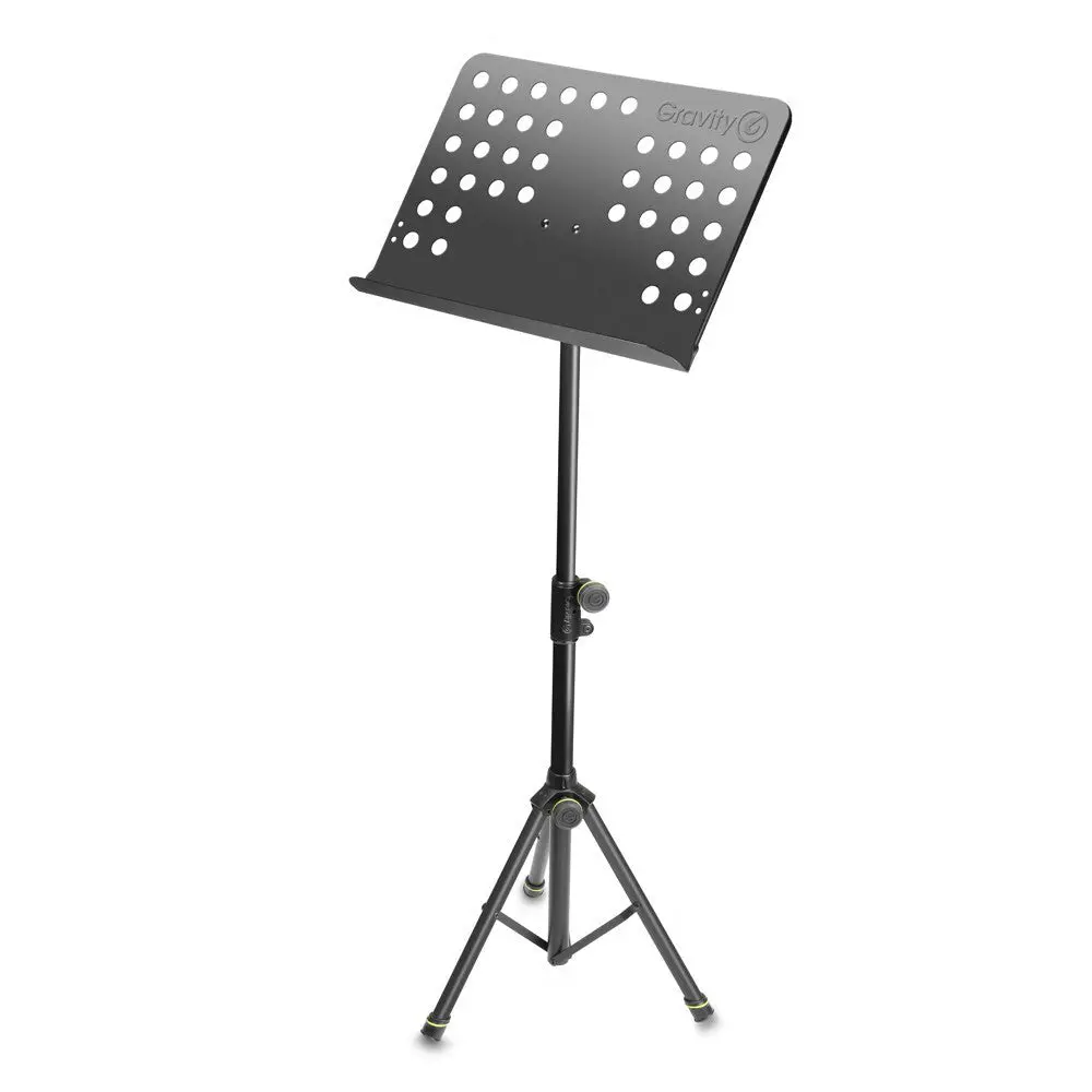 Gravity Ns411 Classic Steel 120Cm Music Stand Black 1