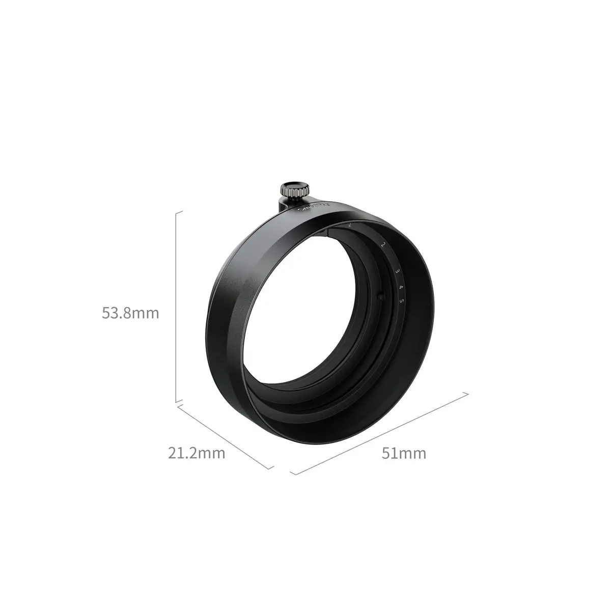Smallrig Lens Hood For Fujifilm X Half (Black) 5215 2