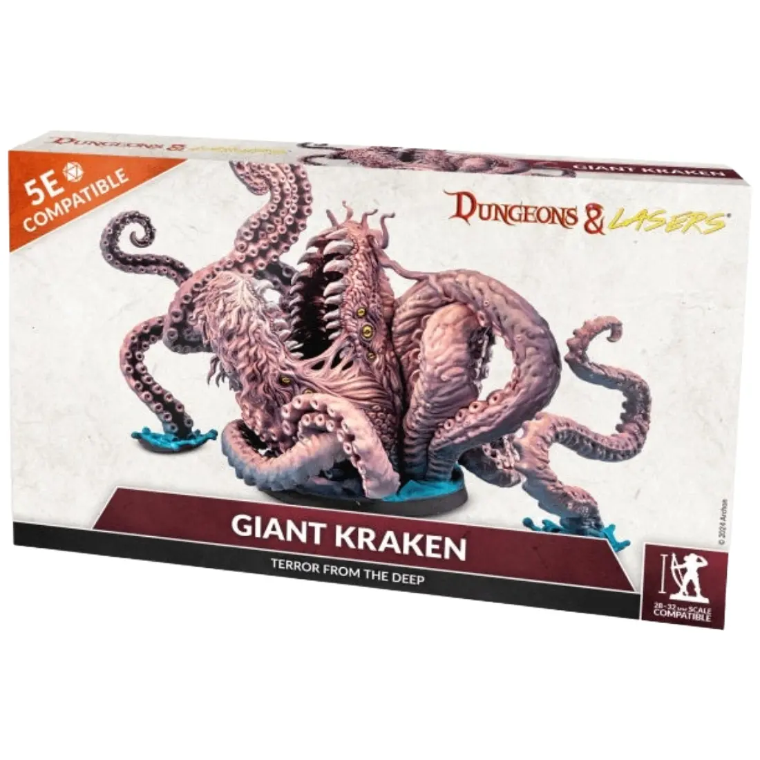 Dungeons & Lasers: Miniatures Giant Kraken 1