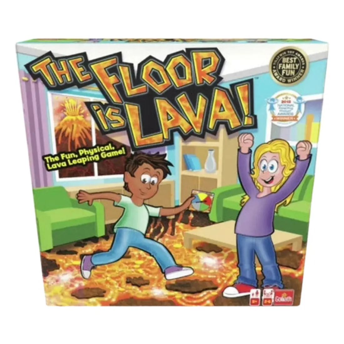 Crown & Andrews The Floor Is Lava Board Game 1