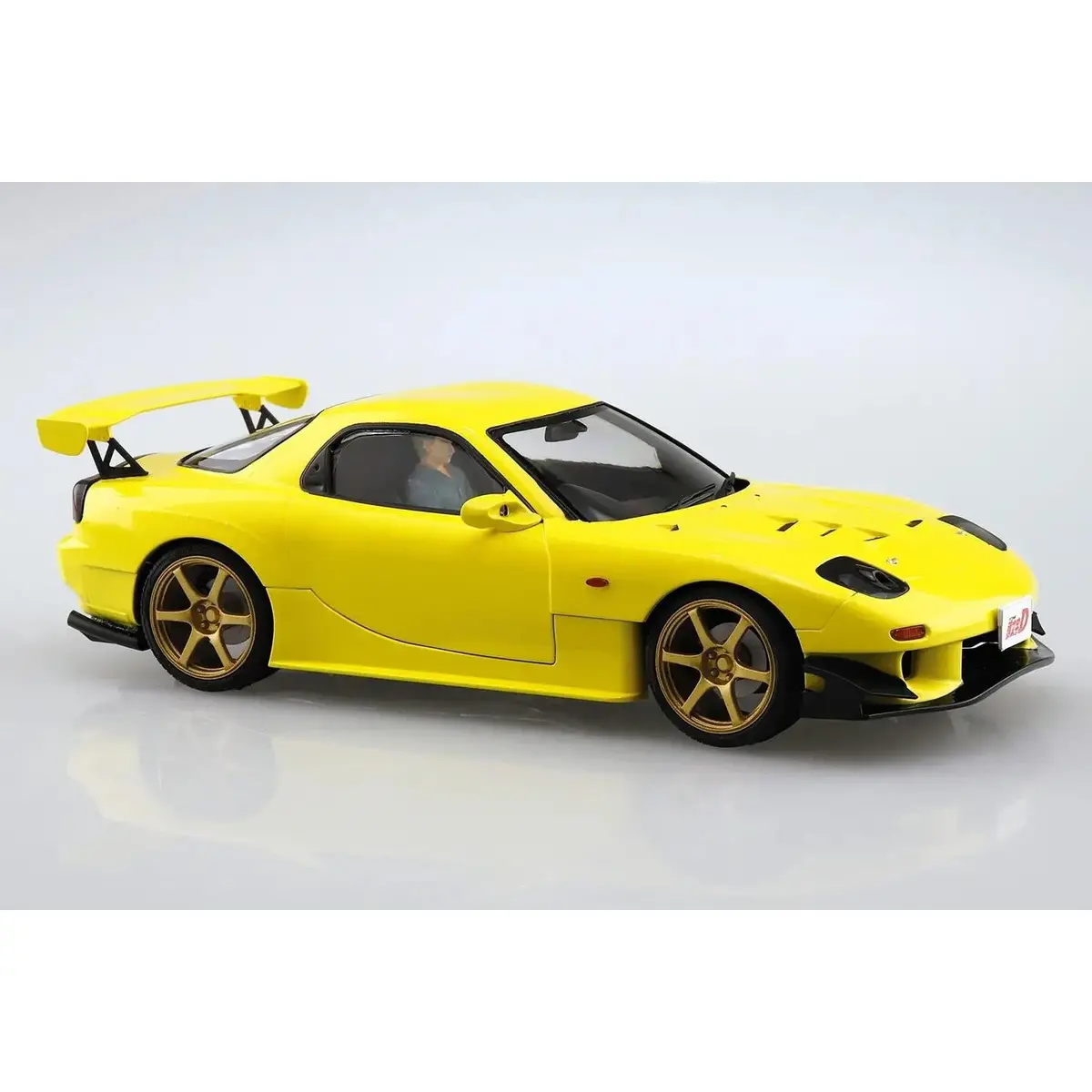 Aoshima 1/24 Initiald Takahashi Keisuke Fd3s Rx7 (Project D Ver.) With Figure 2