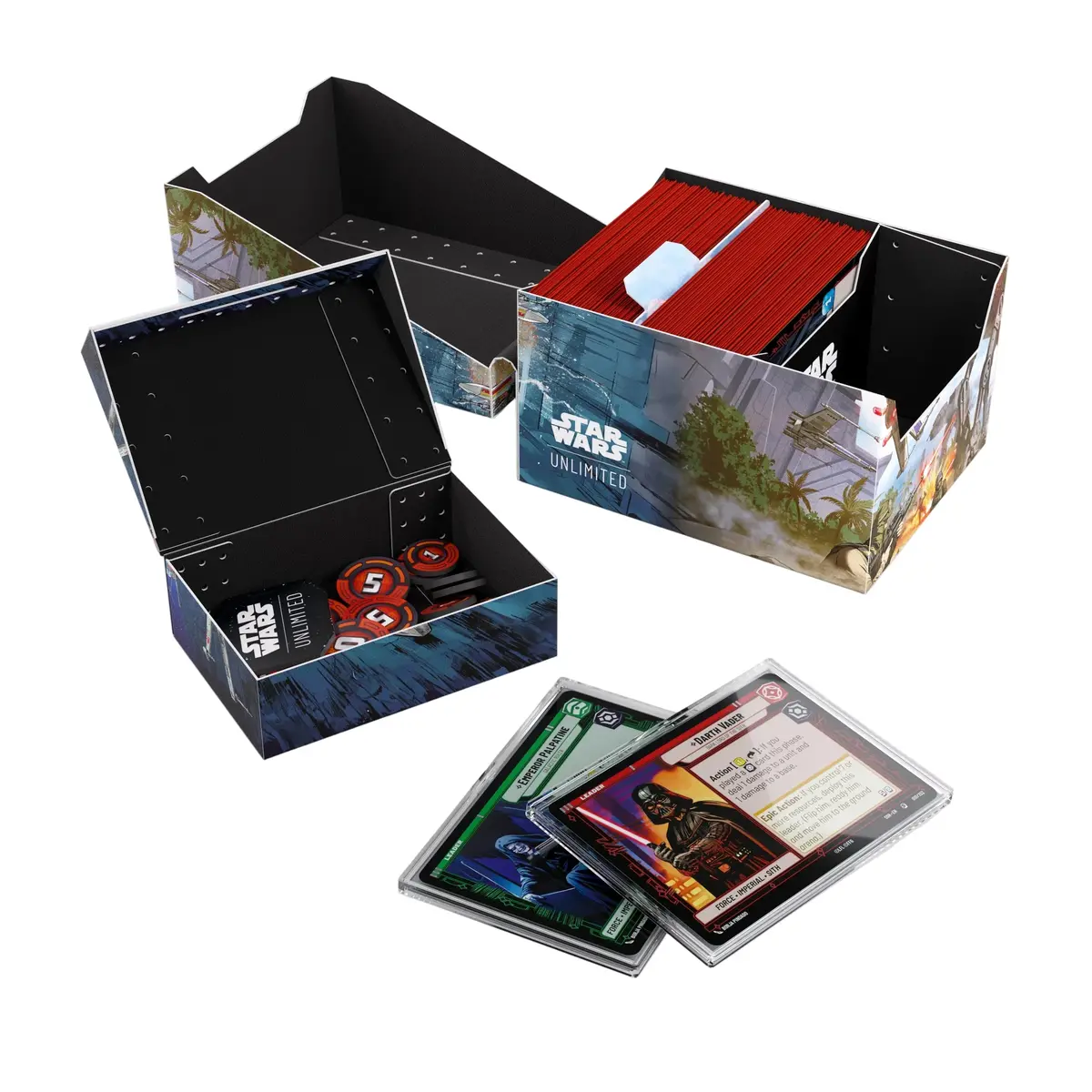 Gamegenic Star Wars Unlimited Twin Sun Soft Crate - Battle Of Scarif 1