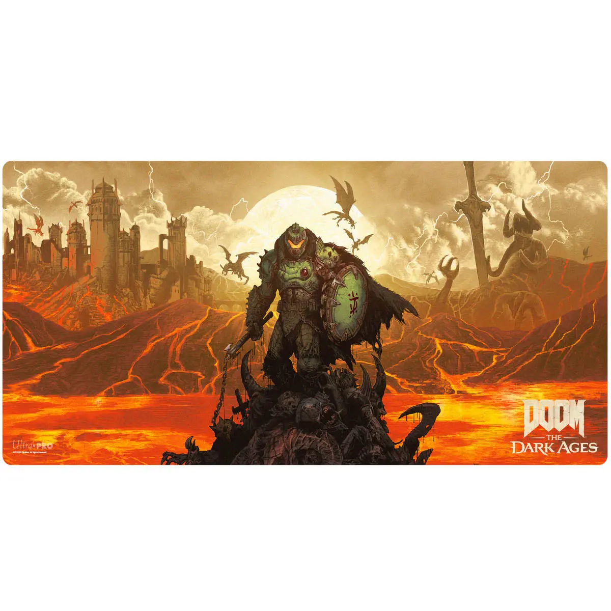 Ultra Pro: Up16619 Doom Extended Playmat 2 For Bethesda Doom 1