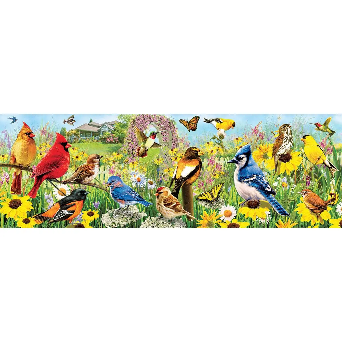 Eurographics 1000Pc Backyard Birds Puzzle 2