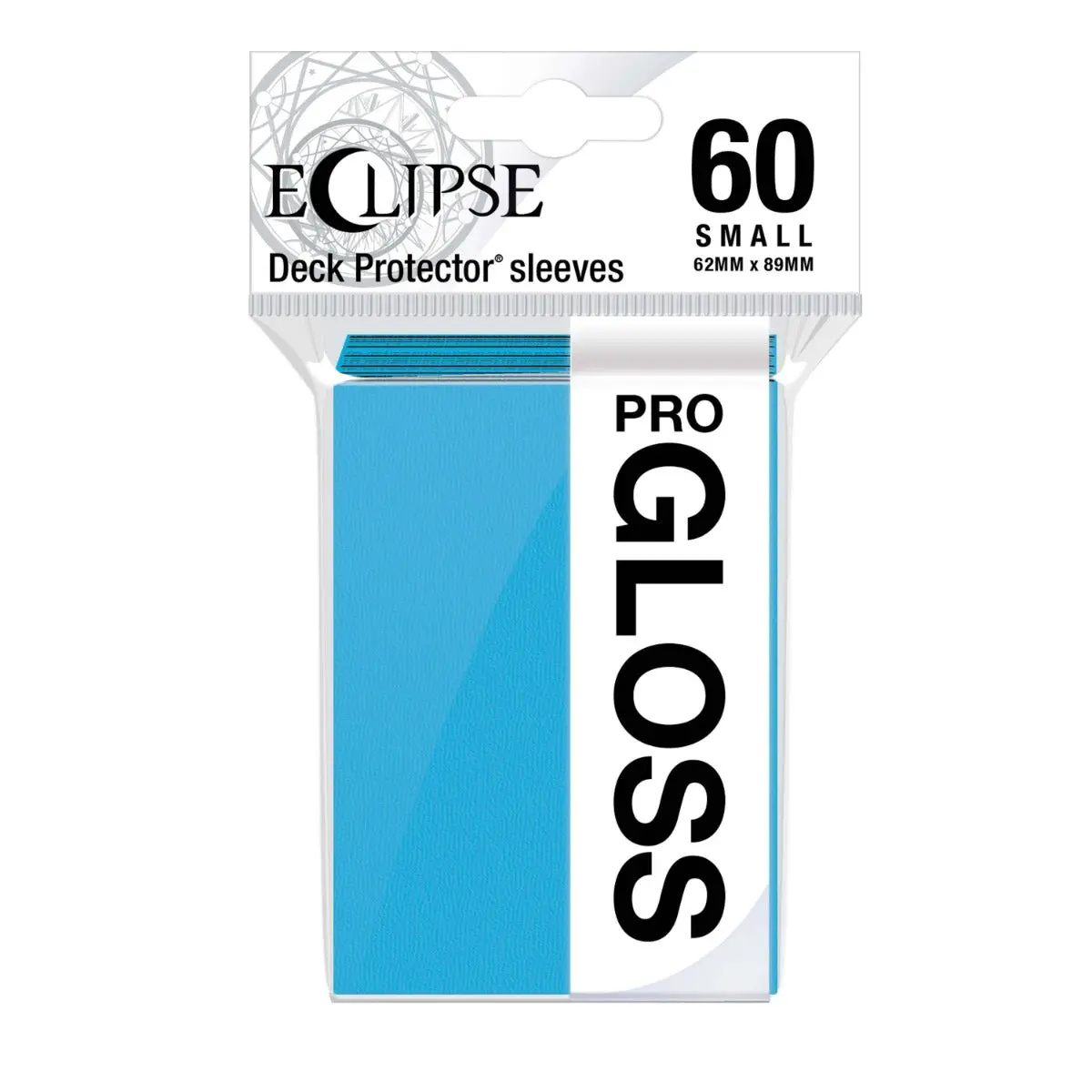 Ultra Pro: Up15627 Eclipse Gloss Small Sleeves 60 Pack Sky Blue 1