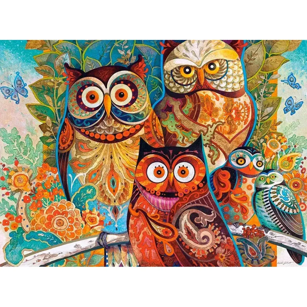 Castorland 2000-Pieces Owls Puzzle 2