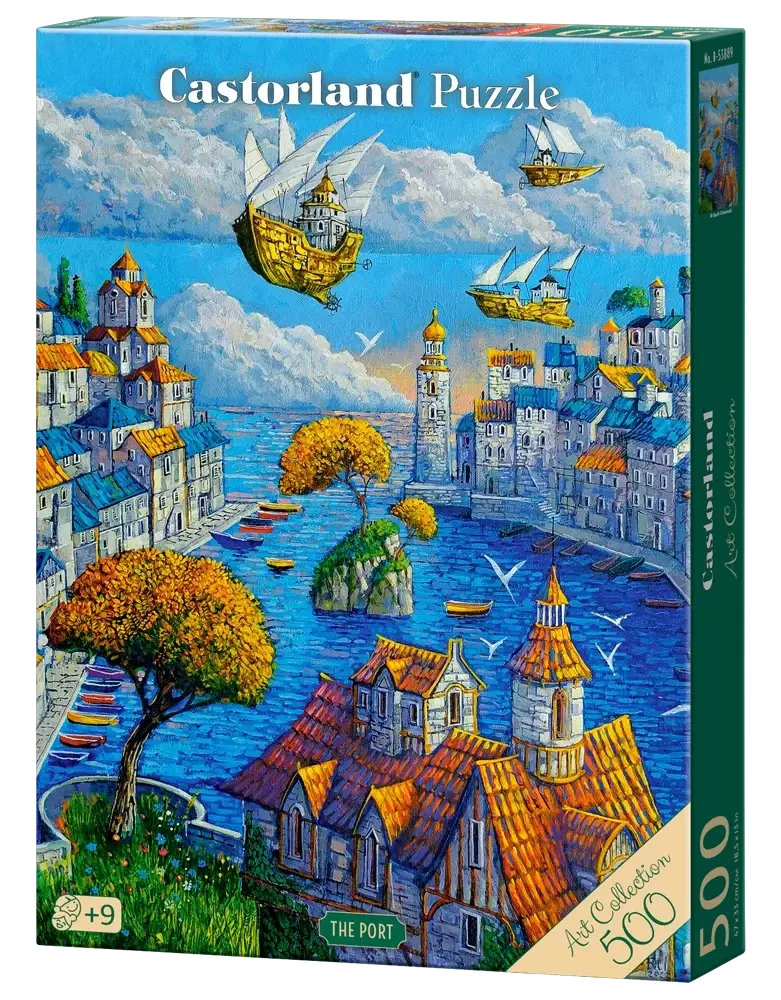 Castorland 500-Pieces The Port Puzzle 1