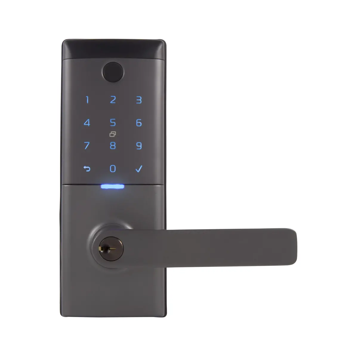 Gainsborough Mode Smart Entrance Lever (Graphite) 1
