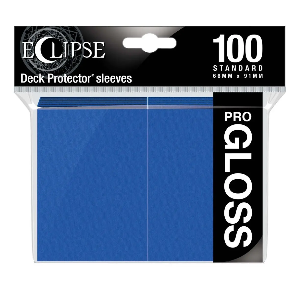 Ultra Pro: Up15602 Eclipse Gloss Standard Sleeves 100 Pack Pacific Blue 1