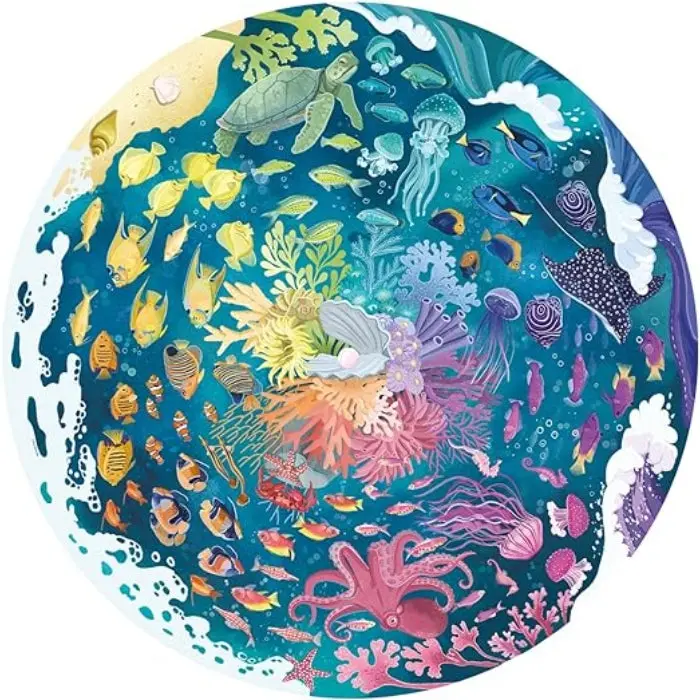 Ravensburger 500Pc Circle Of Colors - Ocean/Submarine Puzzle 2