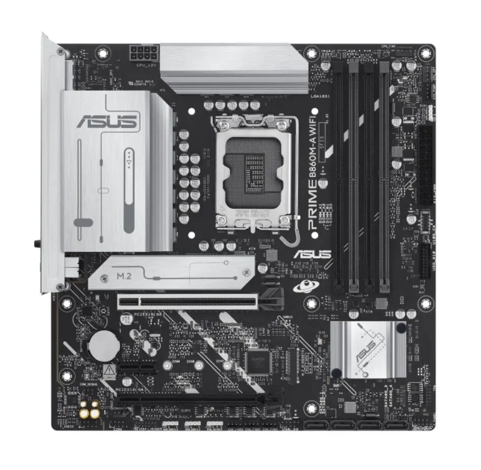 Asus Prime B860m-A Wifi-Csm Micro-Atx Motherboard 1