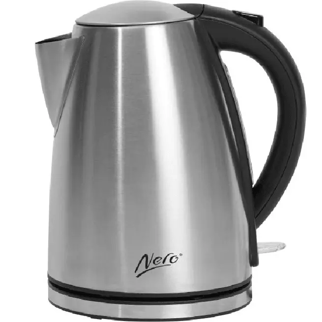 Nero Urban Stainless Steel Kettle 1.7L Water Window 2200W 1