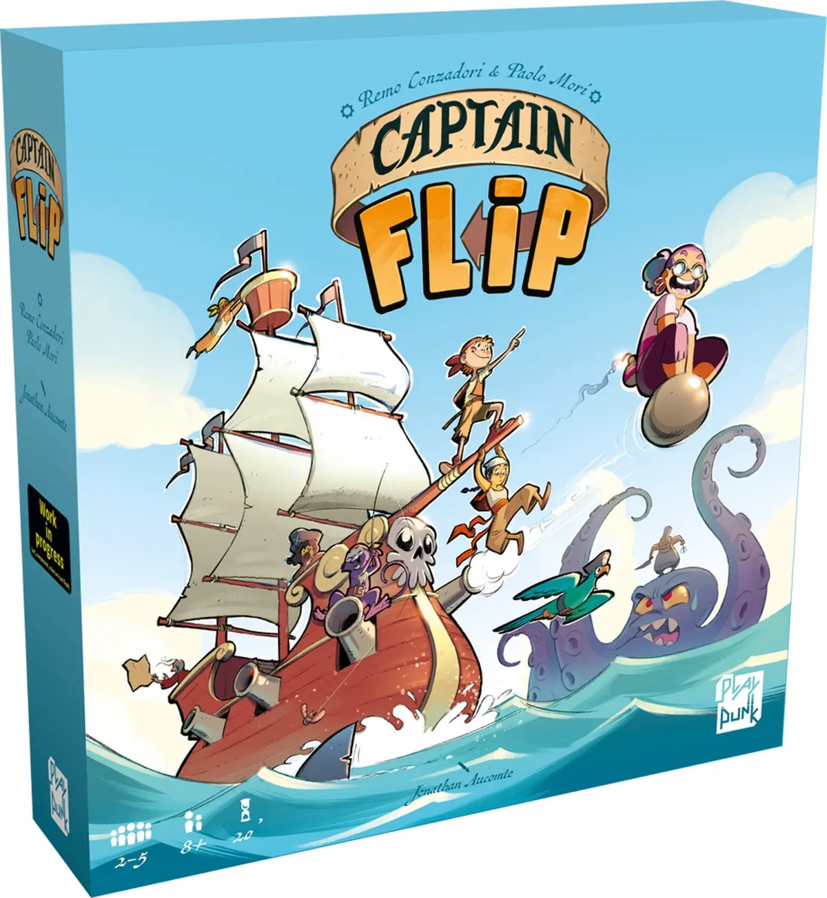 Vr Distribution Captain Flip Board Game 1
