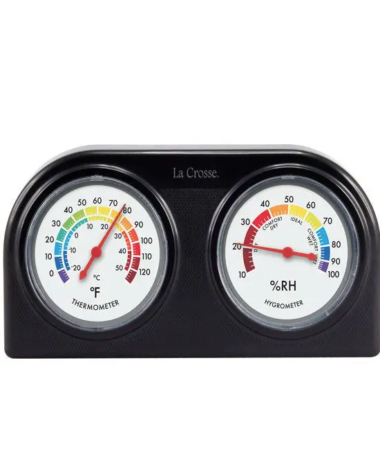 La Crosse 104-288 Indoor Temperature And Humidity Gauge 1