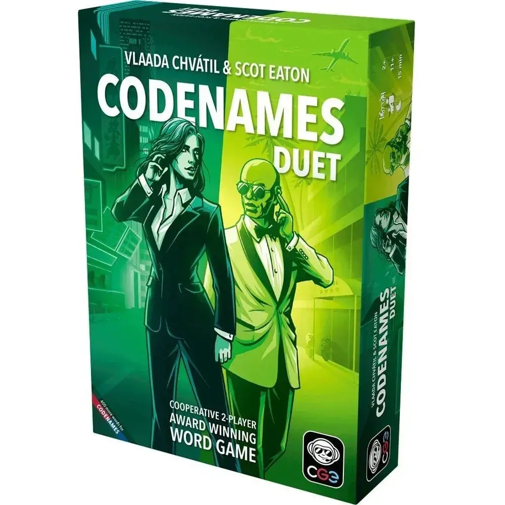 Czech Games Codenames Duet 2025 Refresh Board Game 1