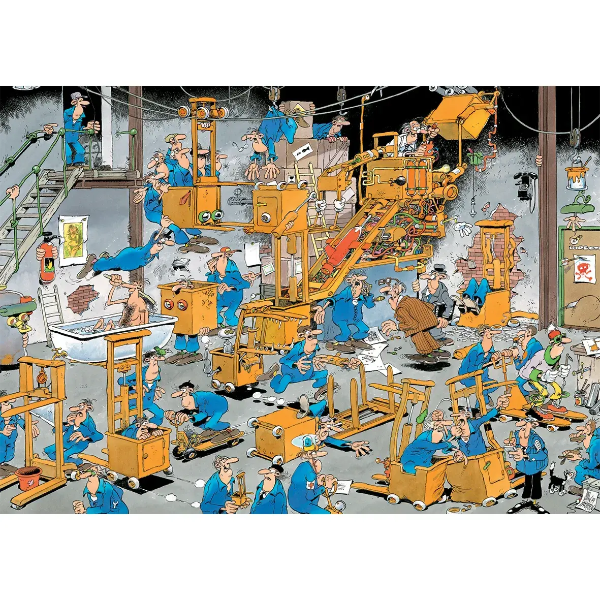 Jumbo 1000Pc Jvh Oldtimers Go Forth! Puzzle 2