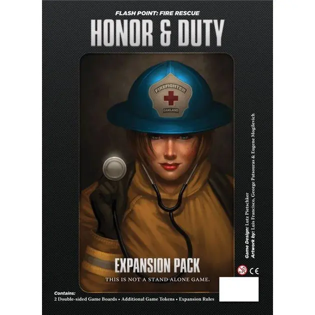 Indie Boards & Cards Flashpoint Fire Rescue Honor And Duty Board Game 1