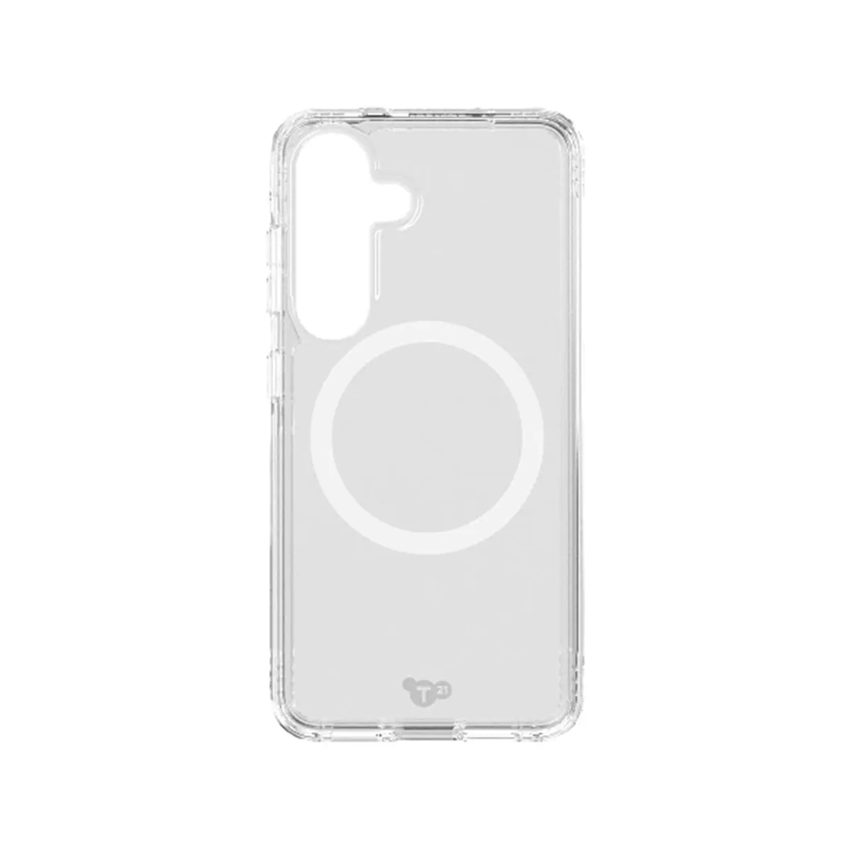Tech21 Evoclear With Magnet Phone Case For Samsung Galaxy S25 (Clear) 1