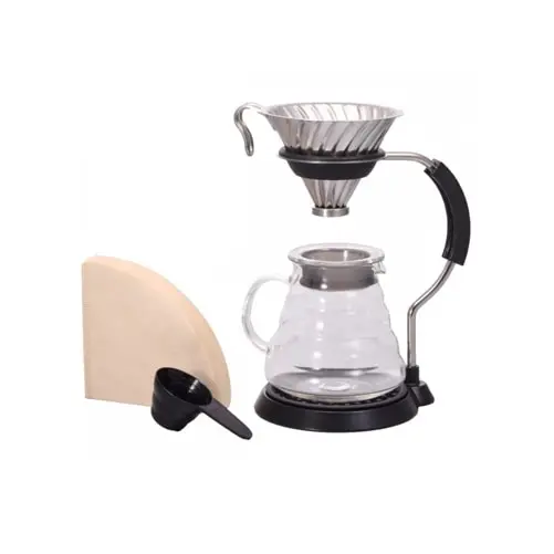 Hario V60 Pour Over Set - Metal 1
