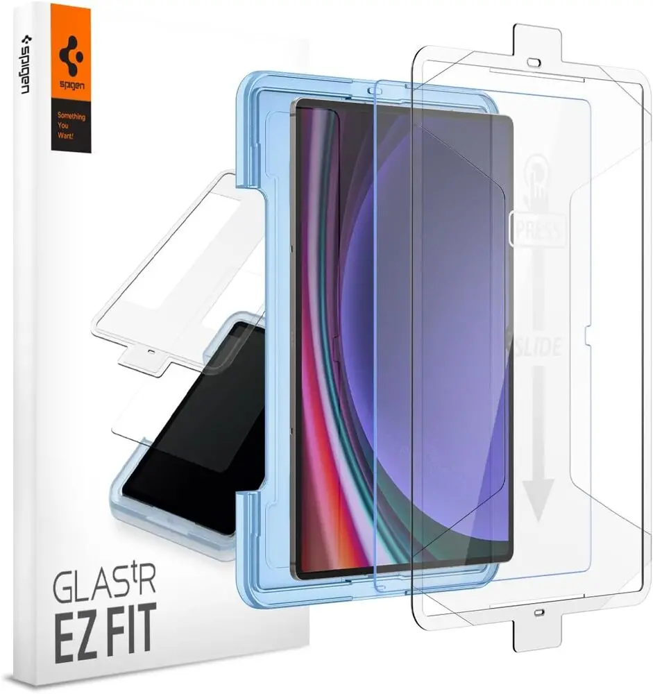 Spigen Samsung Galaxy Tab S9 Ultra 14.6 Ez Fit Glas.Tr Slim 1Pc Glass Screen Protector - Clear 1
