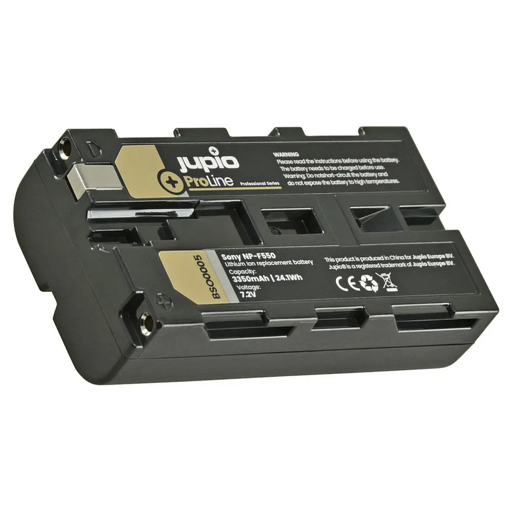 Jupio Proline Li-Ion 7.2V 3350Mah Battery For Sony Np-F550 Camera 2