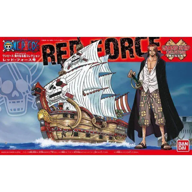 Bandai One Piece Grand Ship Collection Red Force Scaled Replica Model Kit 1