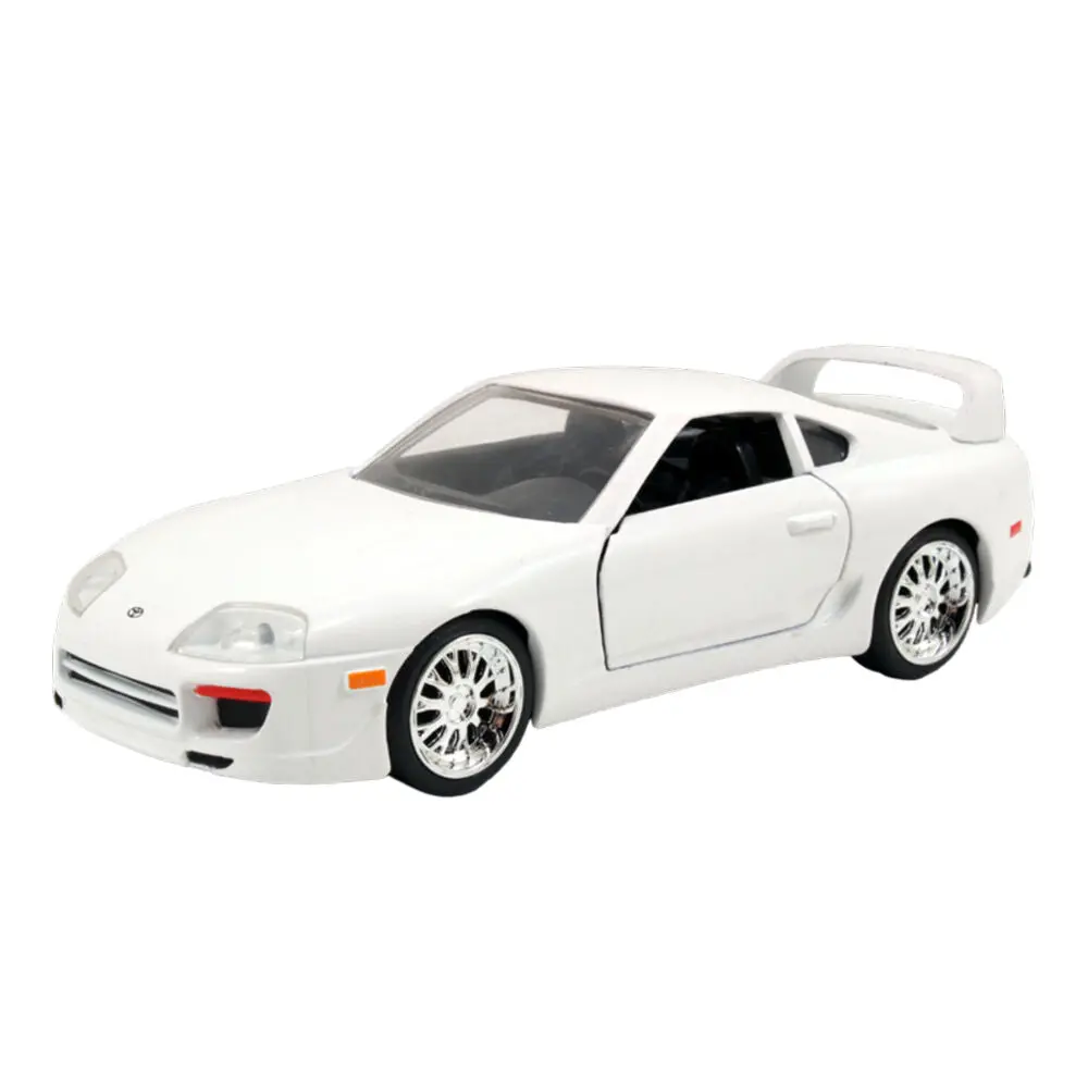 Jada 1:32 Scale Fast And Furious 1995 Toyota Supra White Diecast Vehicle Model 1
