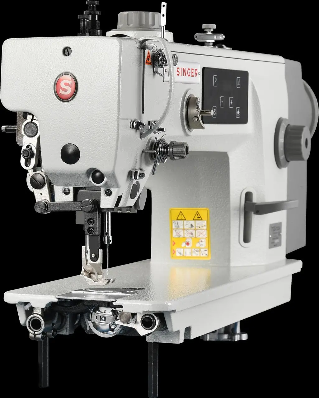 Singer 712G E Series Direct Drive Upper And Lower Compound Feed Lockstitch Industrial Sewing Machine With Table 2
