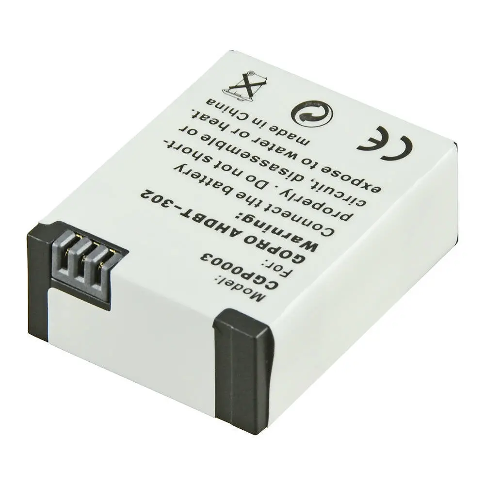 Jupio Li-Ion 3.7V 1200Mah Battery For Gopro Hero 3+ Ahdbt-302 Camera 1