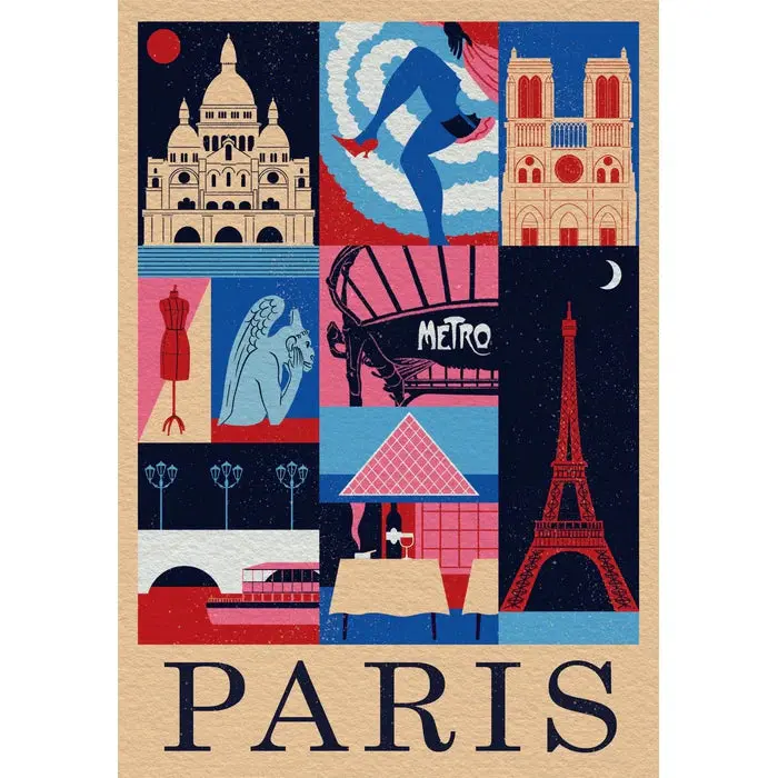 1000Pc Style In The City - Paris Jigsaw Puzzle 2