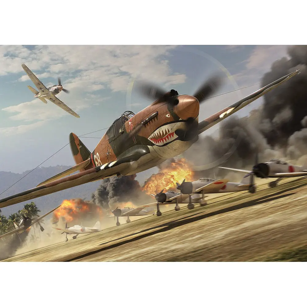 1000Pc Airfix Curtiss P-40B Warhawk 2