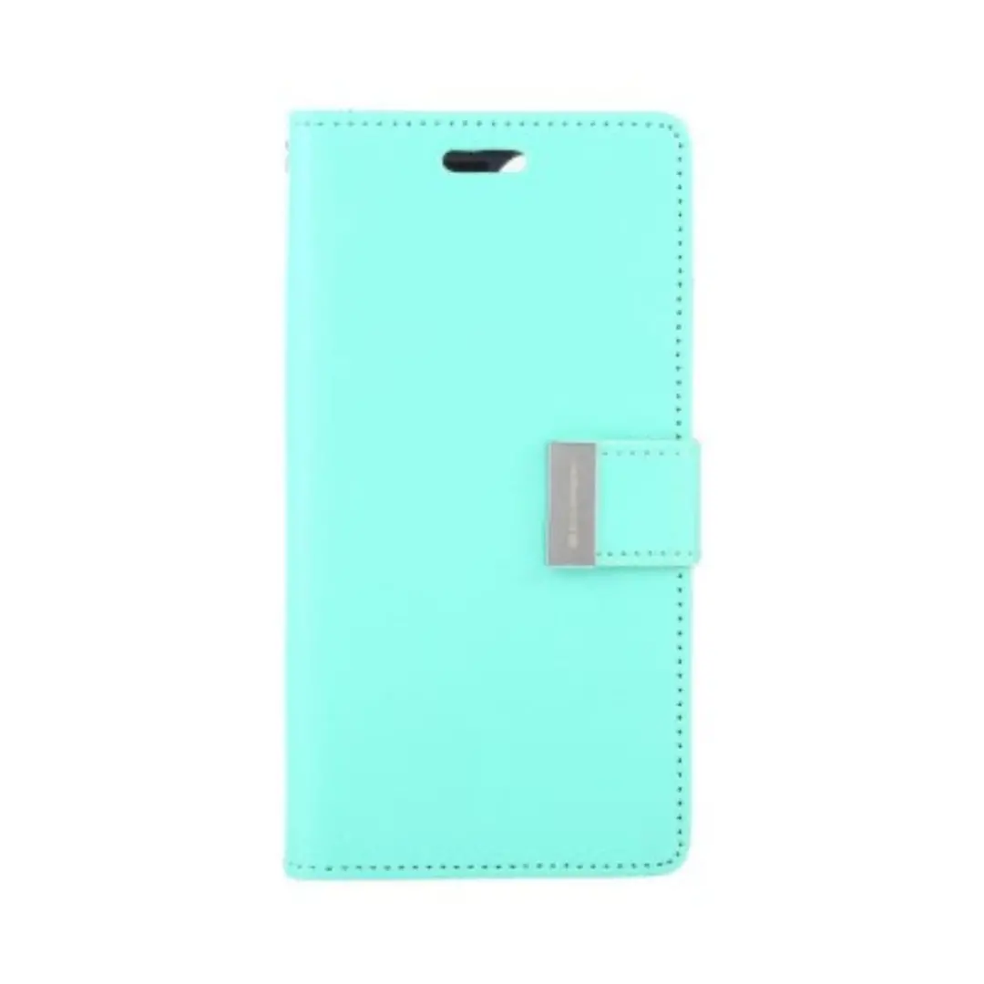 Goospery Rich Diary For Iphone 16 Plus - Mint 1