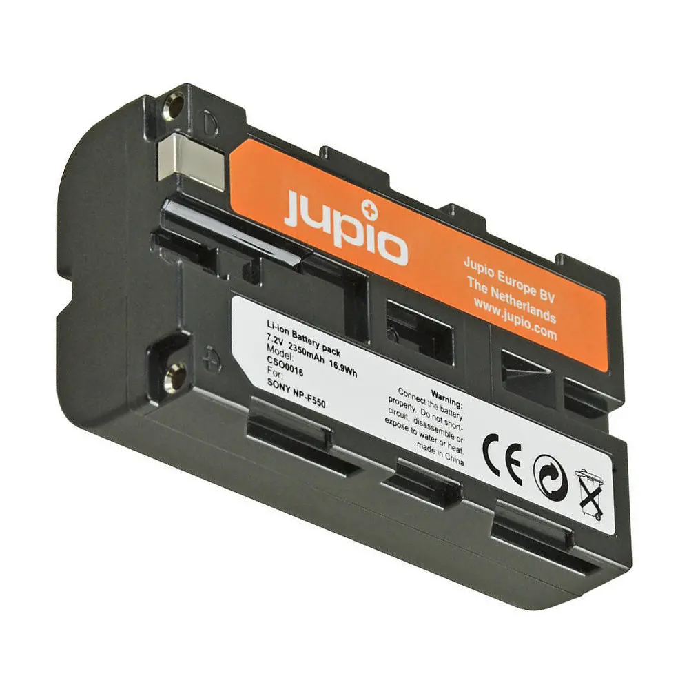 Jupio Li-Ion 7.2V 1950Mah Rechargeable Battery For Sony Np-F330/F550 Camera 2