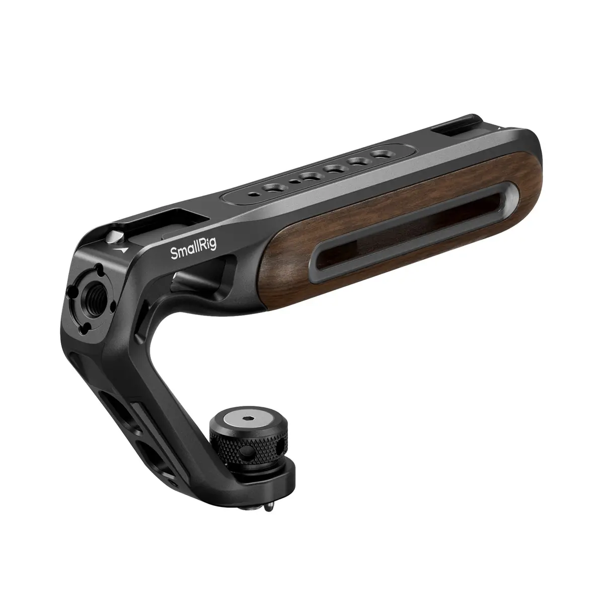 Smallrig Wooden Top Handle With 1/4''-20 And Arri 3/8''-16 Locating Screw 5252 1