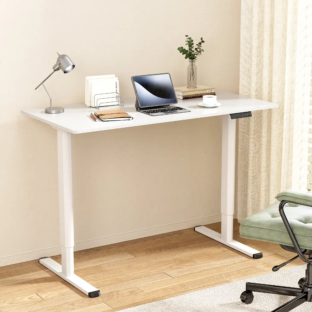 Artiss Electric Sit‑Stand Standing Desk 120Cm Home Office - White 2