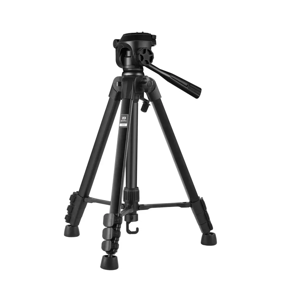 Benro T890 Digital Tripod W/ Flip Lock Lever Kit 23.4Mm (Black) 1