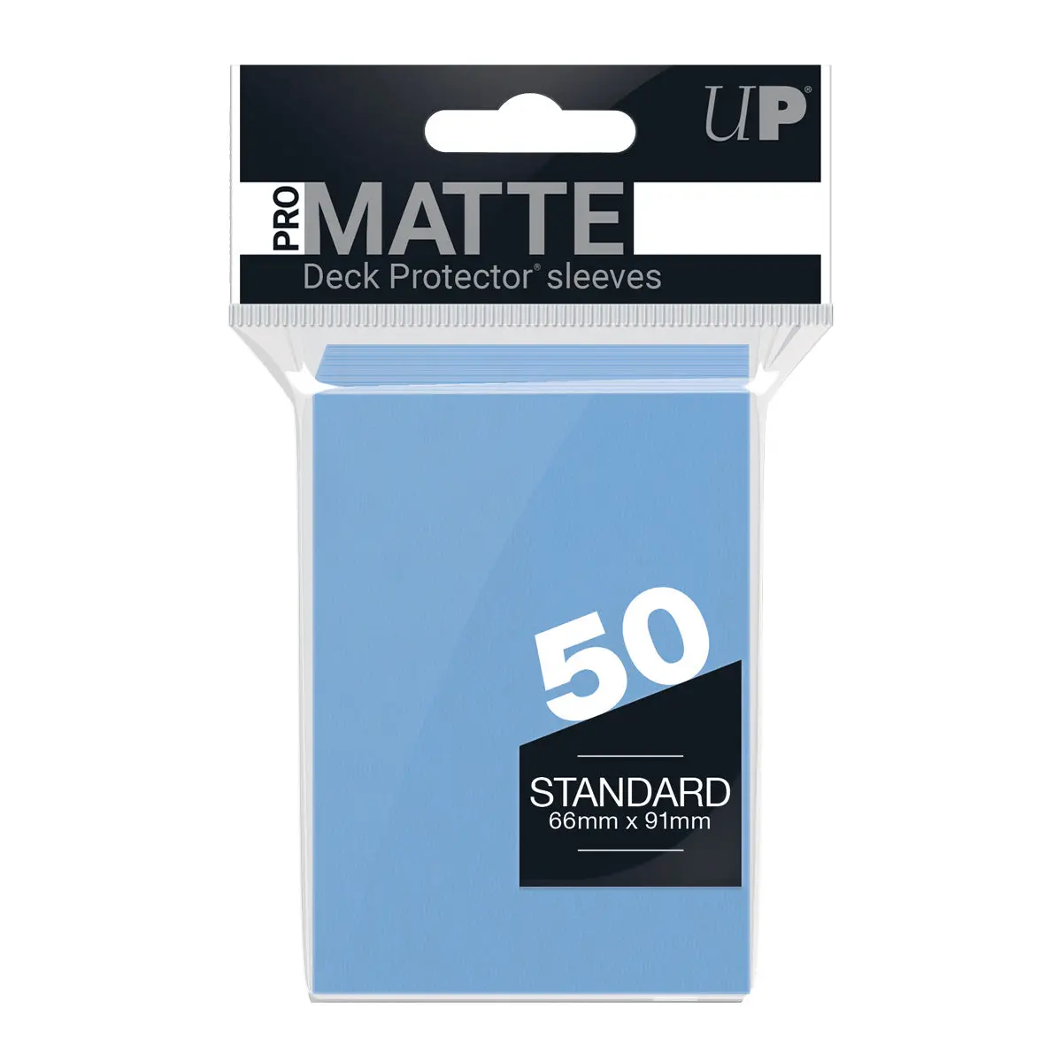 Ultra Pro: Up84188 Pro-Matte 50Ct Standard Deck Protector Sleeves: Light Blue 1
