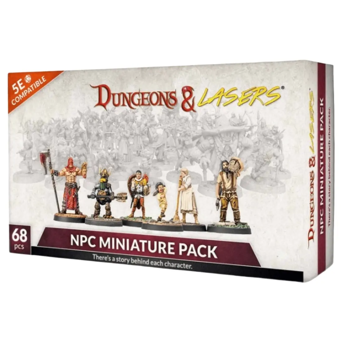 Dungeons & Lasers: Miniatures Npc Miniature Pack 1