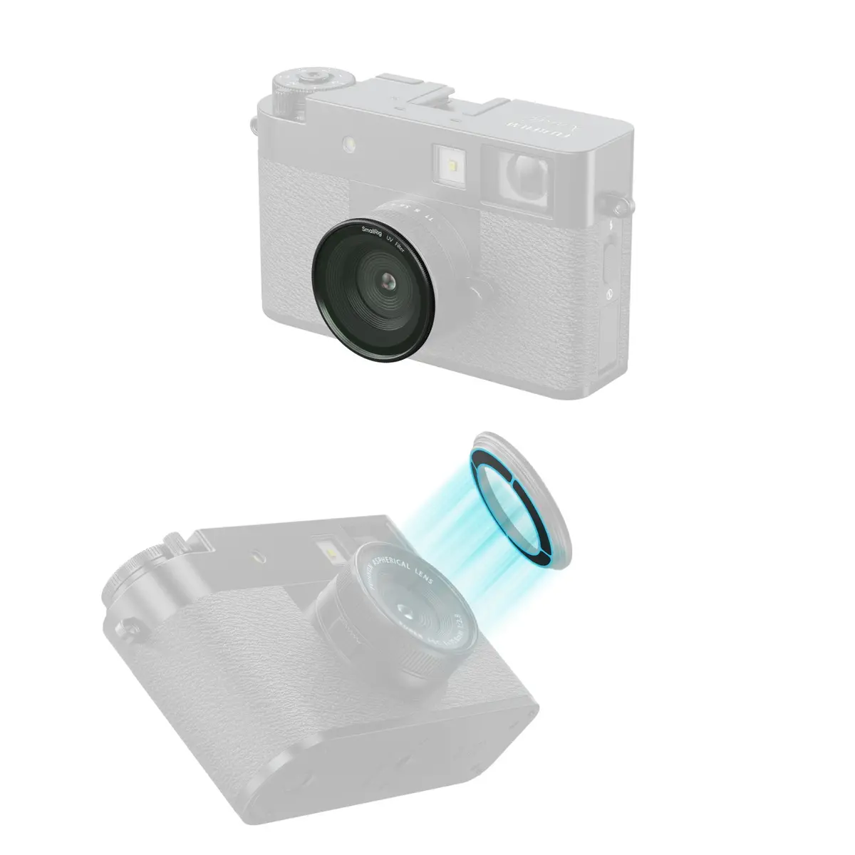 Smallrig Magnetic Uv Filter For Fujifilm X Half (Black) 5214 2