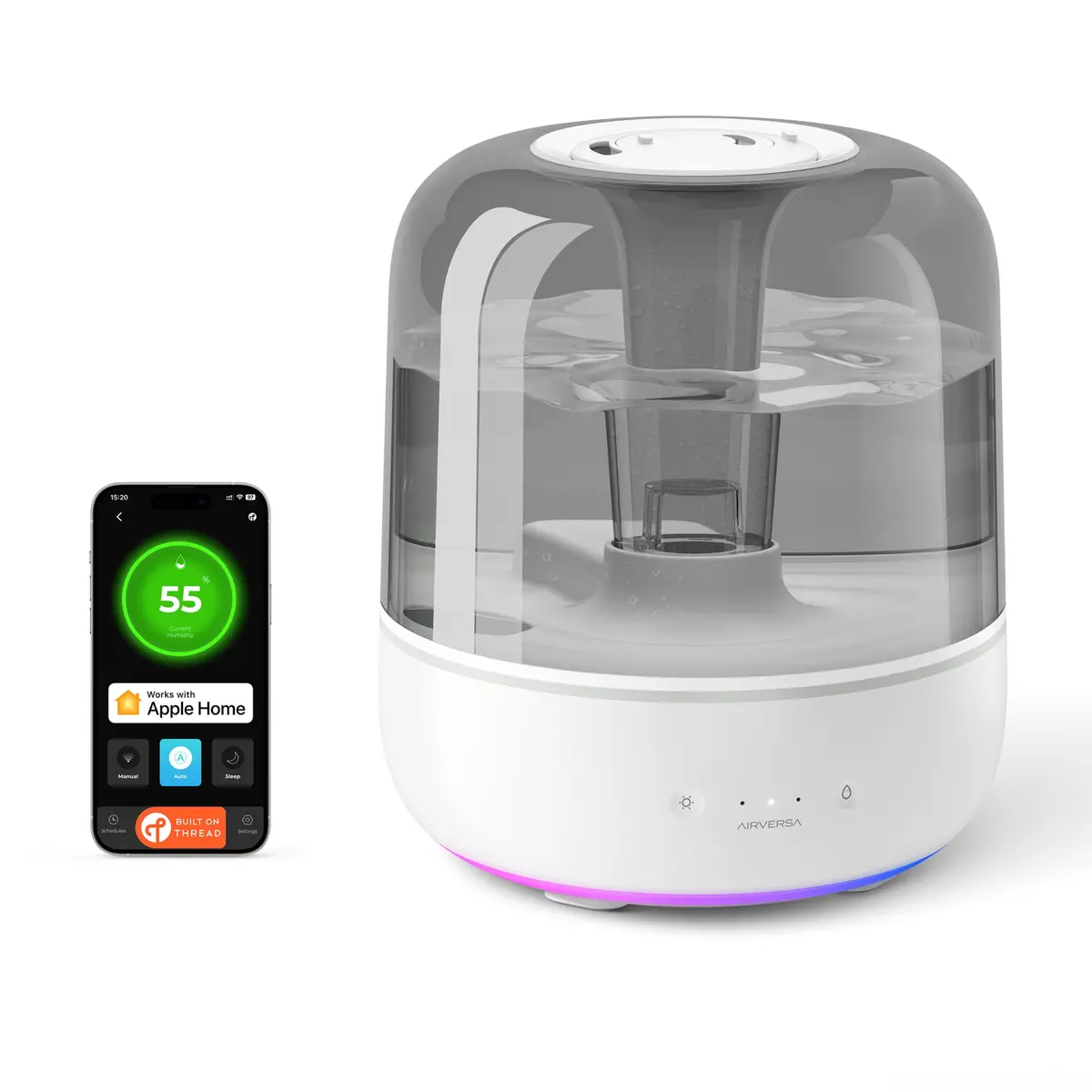 Airversa Humelle Smart Humidifier (Pebbel Grey) 2
