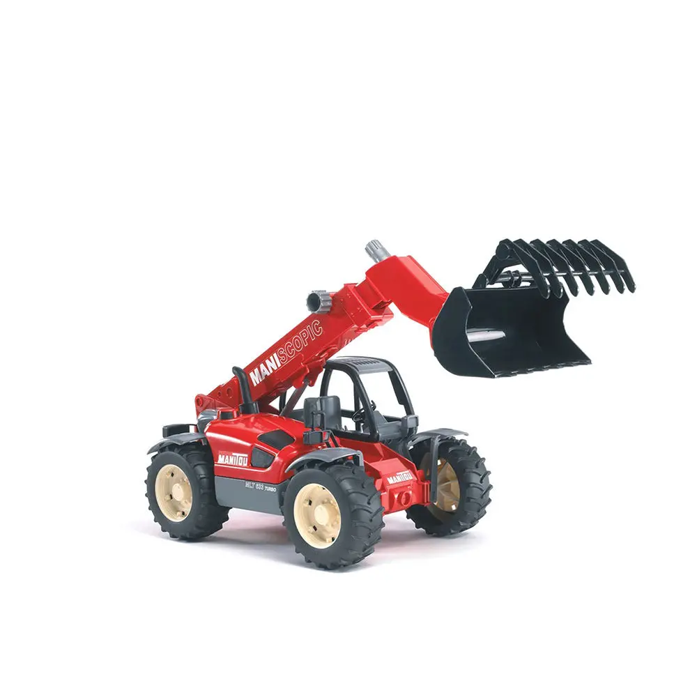 Bruder Licensed 1:16 Scale Manitou Telescopic Loader Mlt 633 Red 1