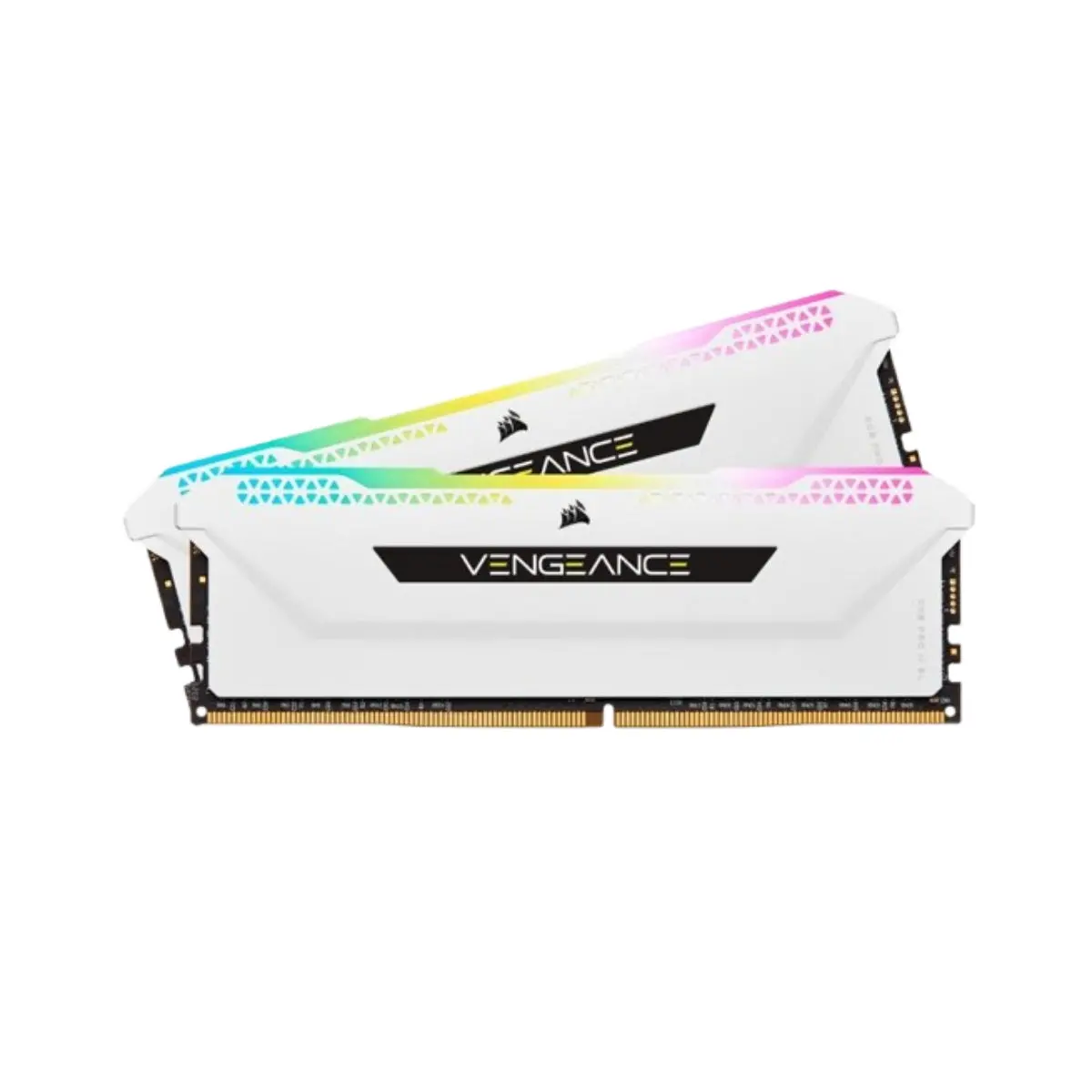Corsair Vengeance Rgb Pro Sl 2X16gb 32Gb Ddr4 3200Mhz C16 Memory F/Gaming Pc Wht 1