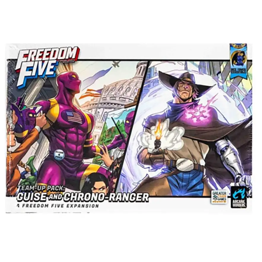 Arcane Wonders Freedom Five - Team-Up Pack - Guise And Chrono-Ranger Expansion Game 1
