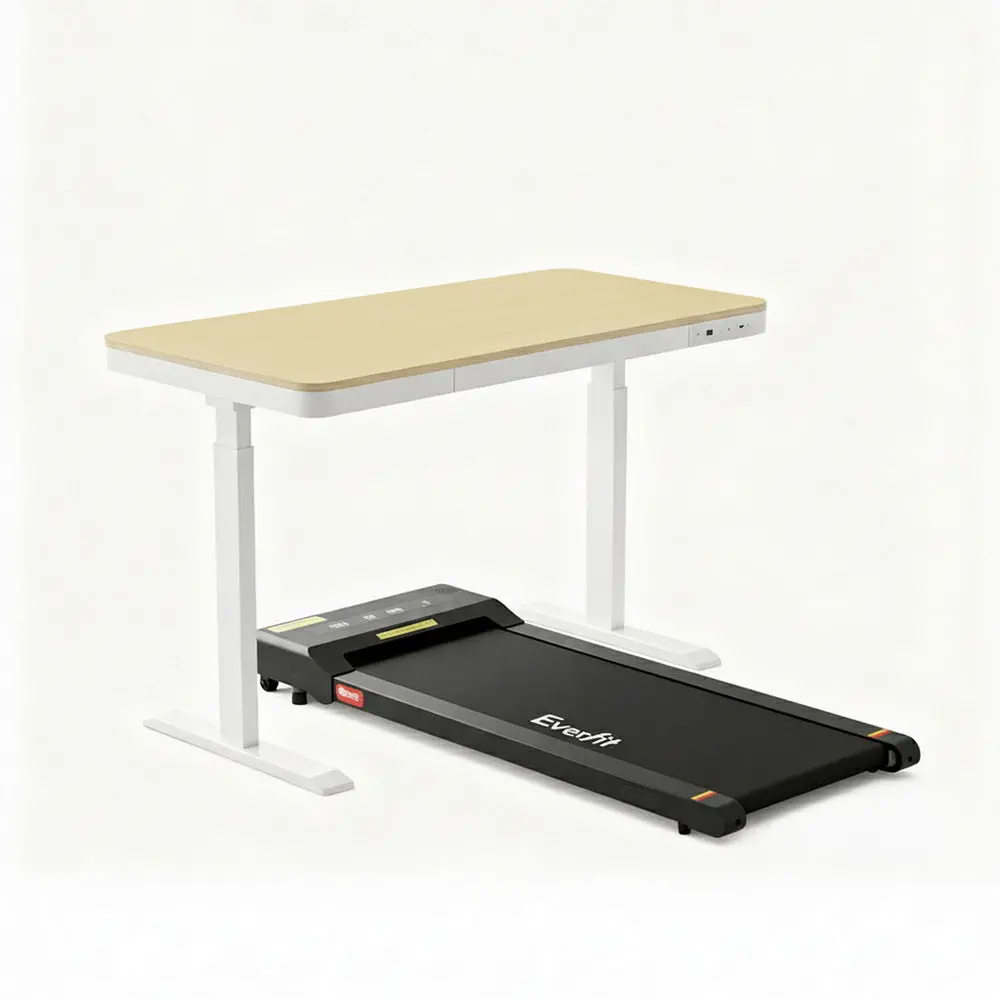 Artiss Electric Treadmill With 120Cm Automatic Standing Desk Walking Pad 400Mm 1