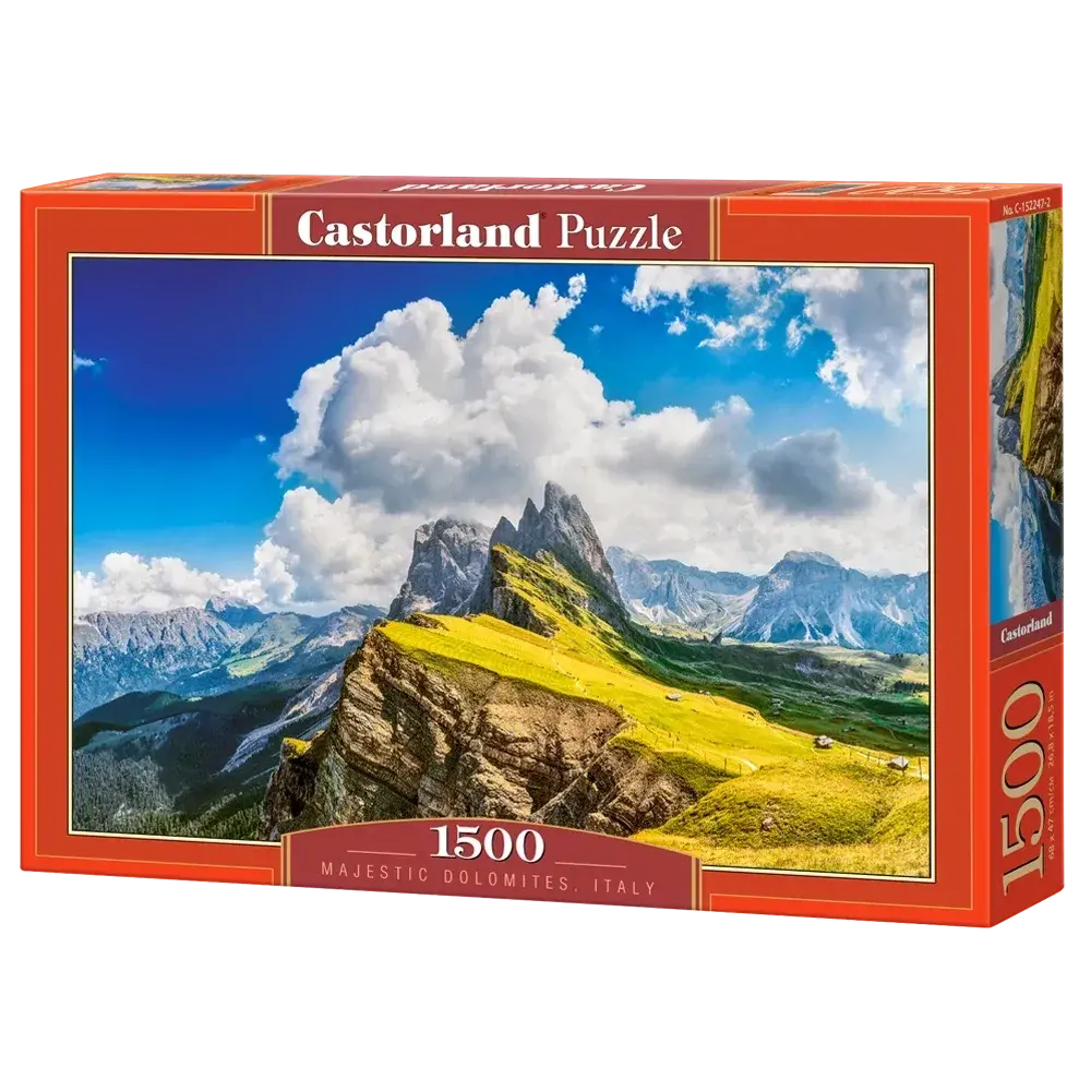 Castorland 1500-Pieces Majestic Dolomites Italy Puzzle 1